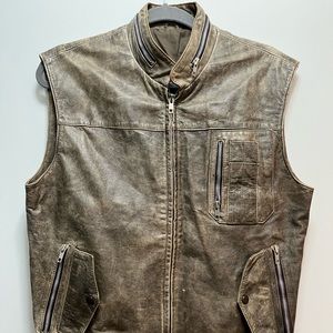 Vintage Unisex Sleeveless Motorcycle Vest